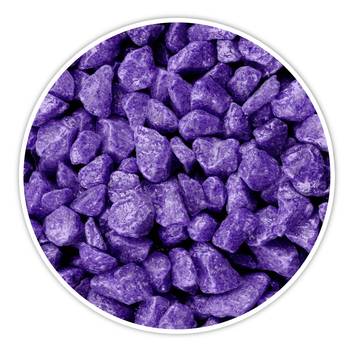 Dekosteine 9-13 mm (1kg) - violett