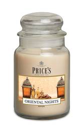 Prices Candles Apothekerglas 630g - Oriental Nights (1 Stück)