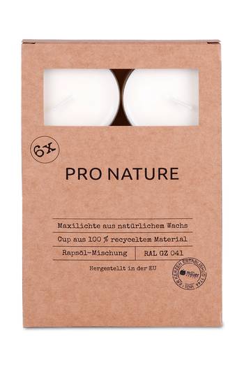 Müller: Pro Nature Raps Maxi-Lichte (6er Pack)