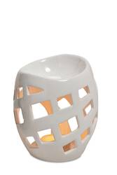 Keramik Duftlampe 120/90mm  (1 Stück) - weiß
