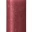 Rustik Stumpenkerzen Shimmer 130/68 mm - Rot (1 Stück)